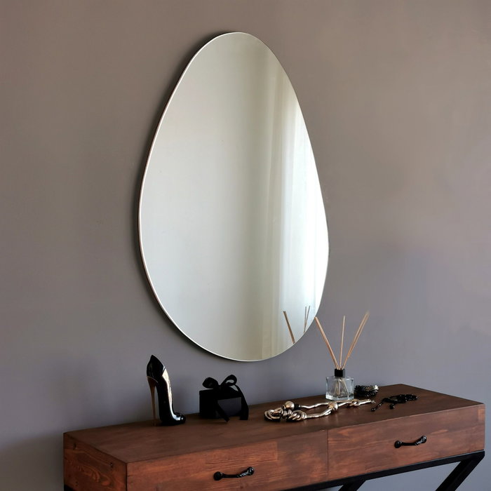 Hanah Home Porto Ayna Espejo Blanco 76x50 cm
